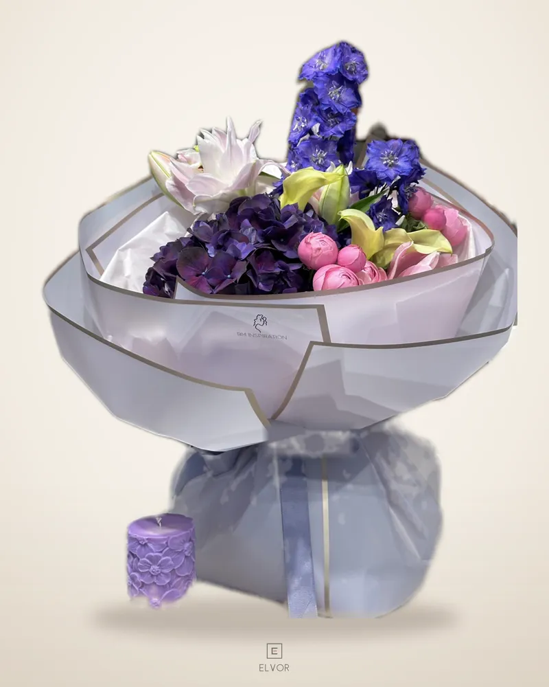 Delphinium accent