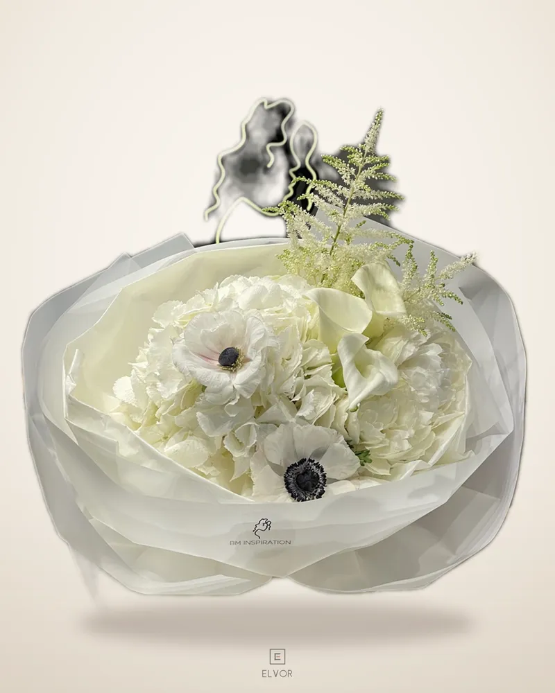 WHITE flowers