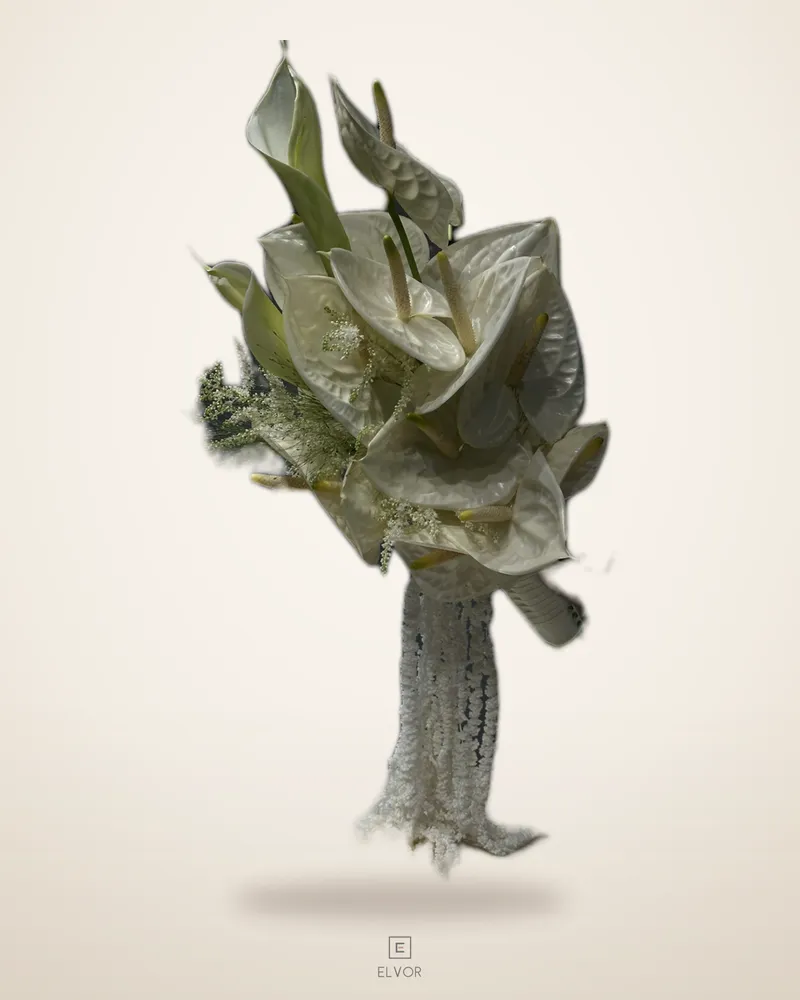 Anthurium Bridal Bouquet