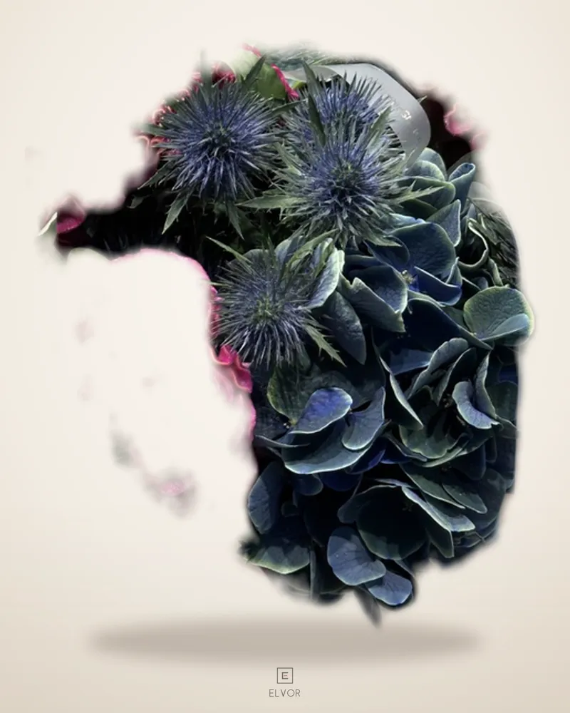 Bouquet Blue Hydrangea
